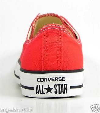 Converse Shoes All Star Red White Low Chucks Women Chuck Taylor Canvas Sneakers