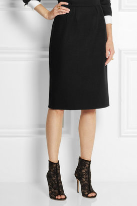 Dolce & Gabbana Stretch-wool pencil skirt