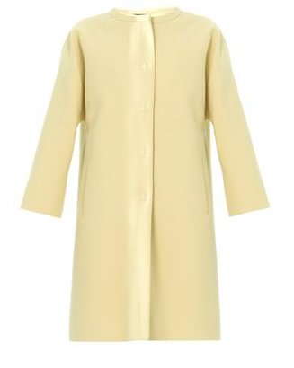 Dolce & Gabbana Single-breasted wool-crepe coat