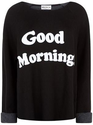 Wildfox Couture Good Morning Sweatshirt