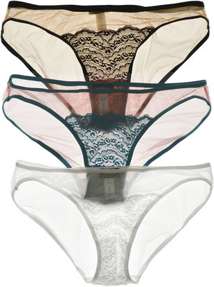Cosabella Elise Lowrider Bikini Panty Fashion Pack