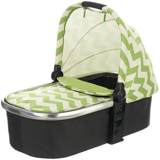 O Baby Obaby Chase Carrycot - Zigzag Lime