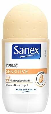 Sanex Dermo Sensitive Roll On Deodorant 50ml