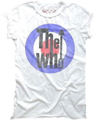 Amplified Clothing Womens The Who Target T Shirt