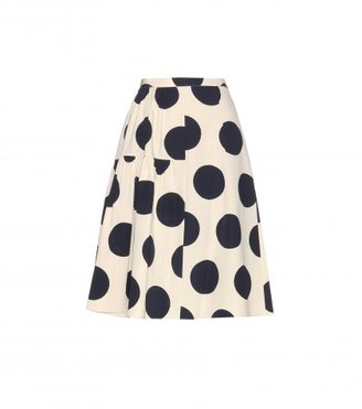 Marni Edition Spotted Cotton Skirt