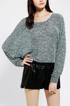 Sparkle & Fade Extreme Dolman Cropped Sweater