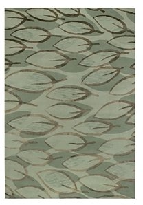 Couristan Couristan, Impressions Collection, Sage Leaf Rug, 6' x 9'
