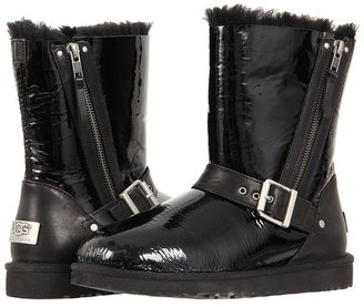 UGG Blaise Patent (Black) - Footwear - ShopStyle Boots