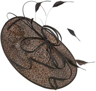 House of Fraser Suzanne Bettley Large croc print saucer with loops & feathers
