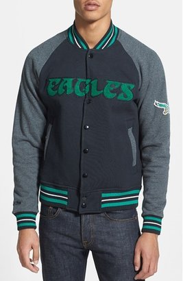 mitchell and ness eagles jacket