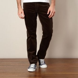 Wrangler Dark grey cord trousers