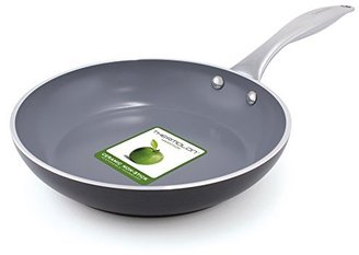 Green Pan Venice 24 cm Ceramic Non-Stick Open Frypan, Grey Aluminium