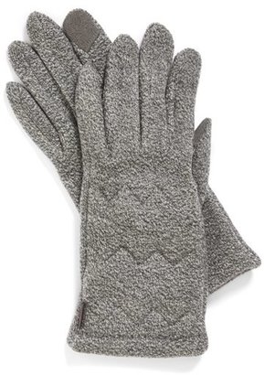Echo 'Touch Milk' Quilted Gloves