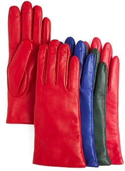 Bloomingdale's 2-Button-Length Cashmere Lined Leather Gloves - 100% Exclusive