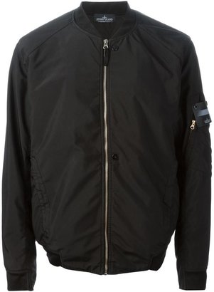 Stone Island Shadow Project fitted bomber jacket