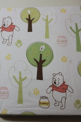 Disney Pooh & Friends Collection Fitted Crib Sheet