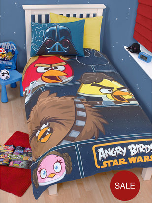 Star Wars Angry Birds Panel Single Duvet Cover Set