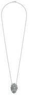 Dorothy Perkins Womens Blue Stone Long Necklace- Silver