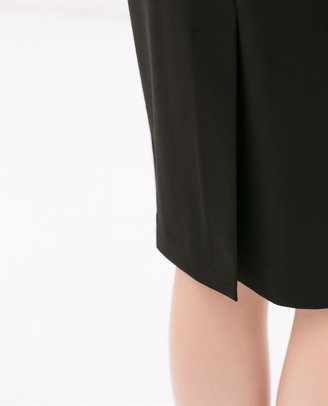 Zara 29489 Pencil Skirt With Front Seams