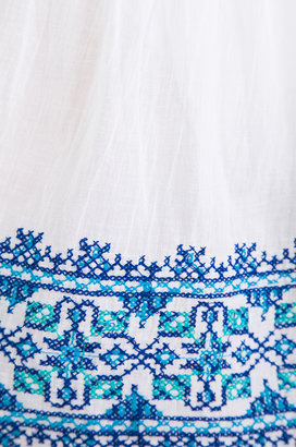 Shoshanna Santorini Embroidery Dress