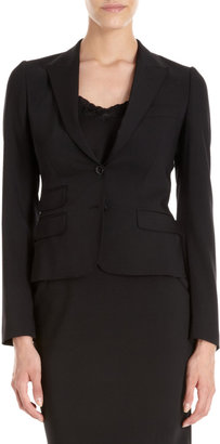 Dolce & Gabbana Two-Button Cropped Jacket