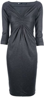 DSquared 1090 DSQUARED2 ruched shift dress