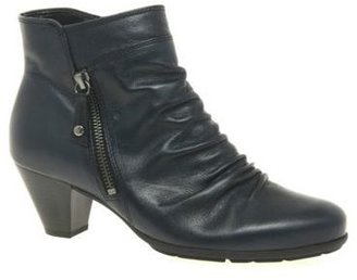 Gabor Navy Lexy Womens Ankle Boots