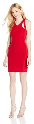 Rampage Juniors Bodycon Dress with Cut-Out Detail