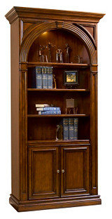 Lexington Home Brands Winchester Tall Bookcase, Russet