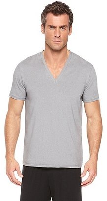 HUGO BOSS Shirt SS VN BM  Stretch Cotton Blend Moisture Management Undershirt - Charcoal