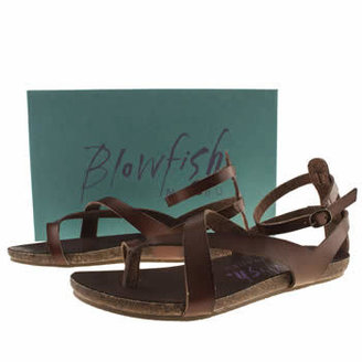 Blowfish womens tan gill sandals