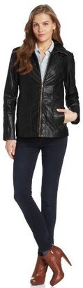 Marc New York 1609 Marc New York by Andrew Marc Women's Reese Leather Jacket