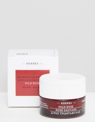 Korres Wild Rose 24 Hour Moisturising Cream For Normal/Dry Skin With SPF 6 40ml