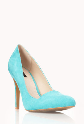 Forever 21 Classic Faux Suede Pumps