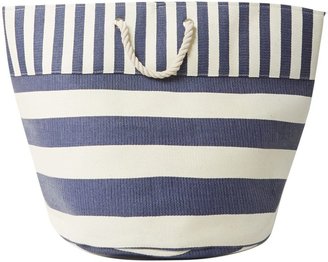 Linea Blue striped laundry bag