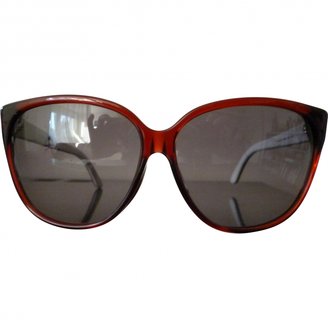 Gucci Burgundy Plastic Sunglasses