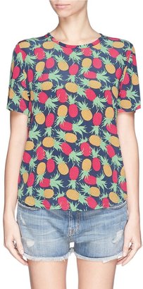 Equipment 'Riley' pineapple print T-shirt