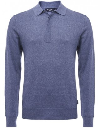 Paul Smith Knitted Long Sleeved Polo Shirt