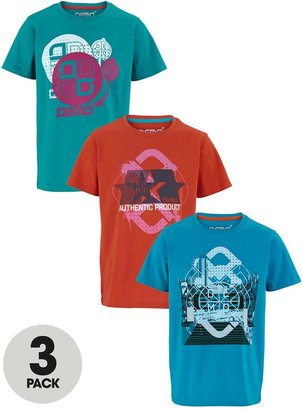 Demo Boys Graphic Tops (3 Pack)