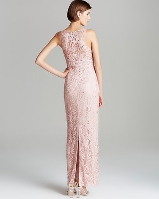 Sue Wong V Neck Gown - Sleeveless