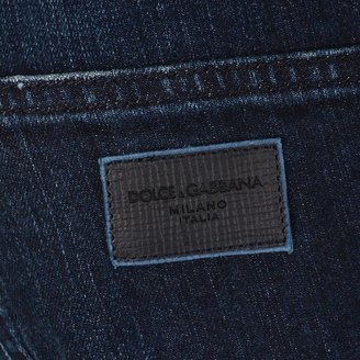 Dolce & Gabbana Wash Straight Leg Jeans