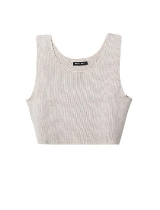 BAJA EAST Ribbed-knit cashmere tank top