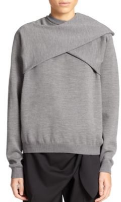 J.W.Anderson Sleeve-Wrap Wool Sweater