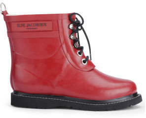 Ilse Jacobsen Women's Short Rubber Boots Red