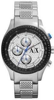 Armani Exchange AX1602 silver mens bracelet watch