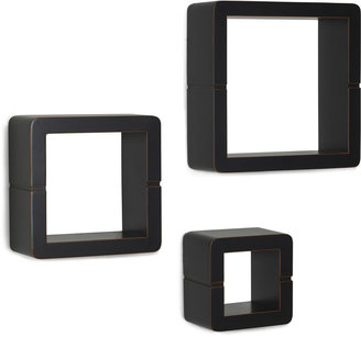 Mikasa Set of 3 Topaz Wall Cubes