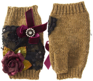 Her Curious Nature Knitted Mohair Mittens