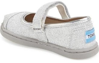 Toms 'Tiny - Glimmer' Mary Jane (Baby, Walker & Toddler)