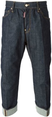 DSQUARED2 'Work Wear' cropped jeans