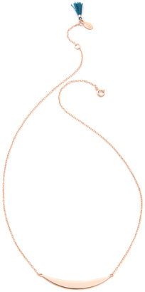 Shashi Half Moon Necklace